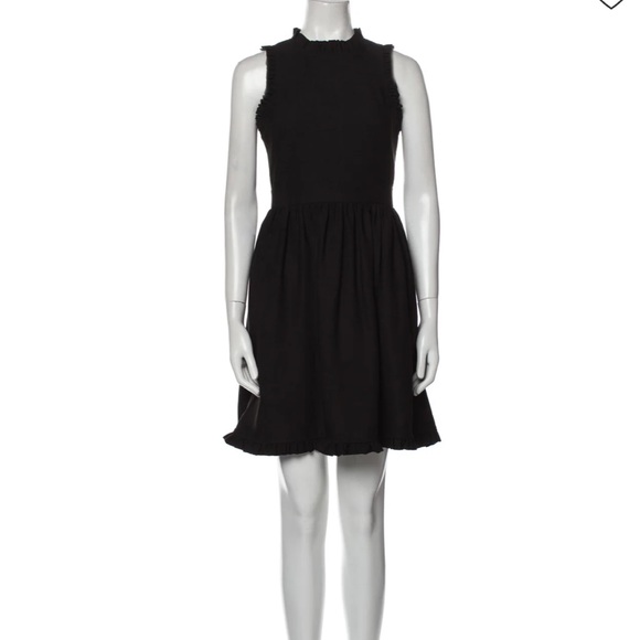 kate spade Dresses & Skirts - Kate Spade black size 6 dress with ruffle details and pockets